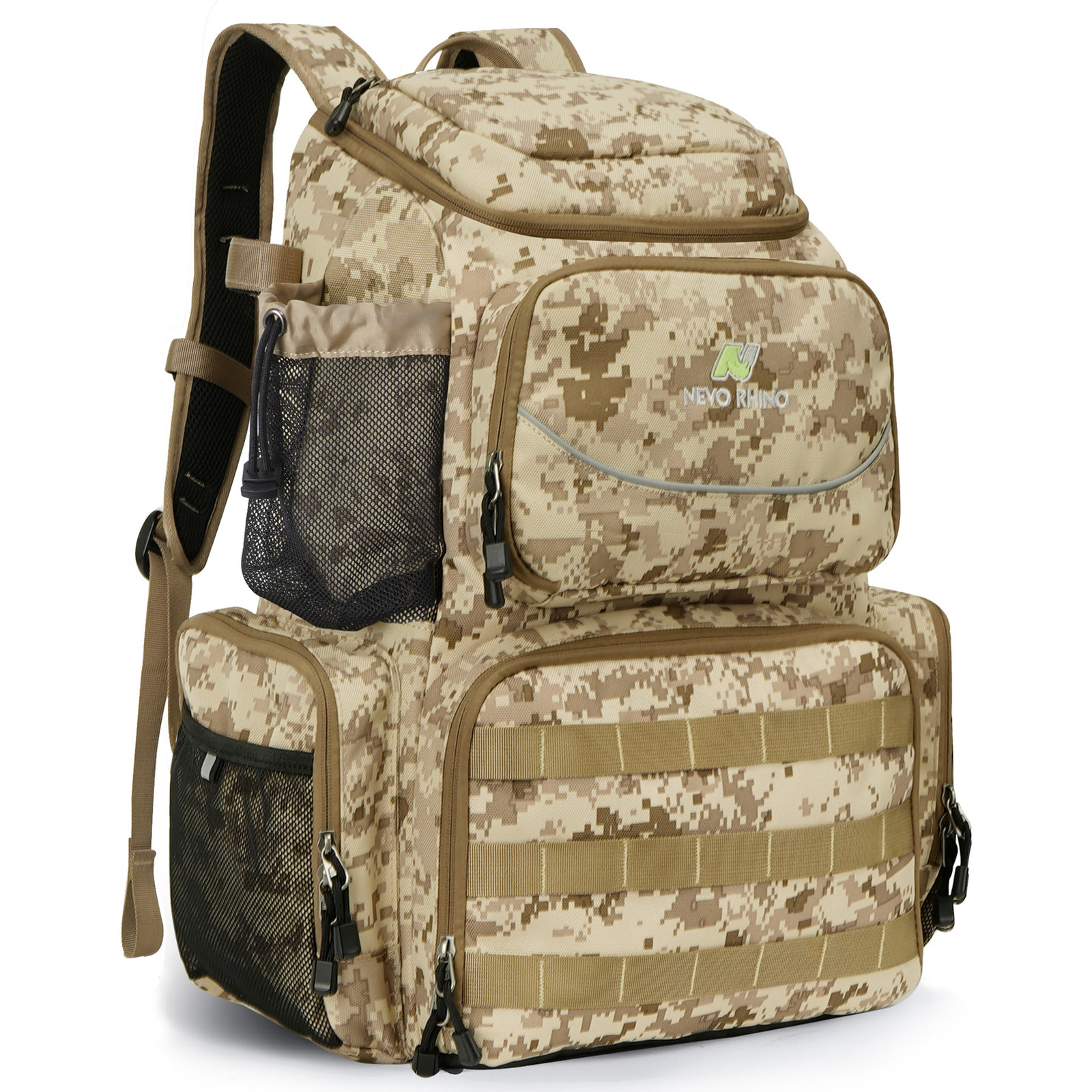 Bassdash Fishing Bag Tackle Backpack Lightweight Tactical Tackle Box Multifunctional 250121