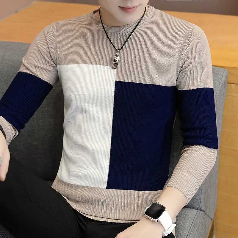 2025 Winter New Arrival Warm Sweaters O-Neck Wool Sweater Men Brand Clothing Knitted Cashmere Pullover Men m-3xl W250530