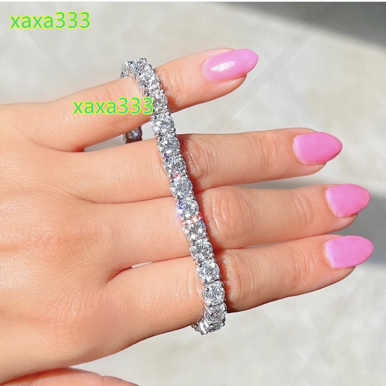 Hot Selling Pass Diamond Tester Iced Out GRA Certificates 2mm 3mm 4mm 5mm 6.5mm VVS1 Moissanite Diamond Tennis Bracelets Men