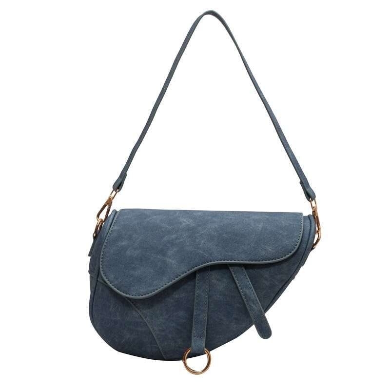 Trendy Small Bags for Women 2023 New Summer Fashionable Versatile Crossbody Shoulder Underarm Saddle Bag