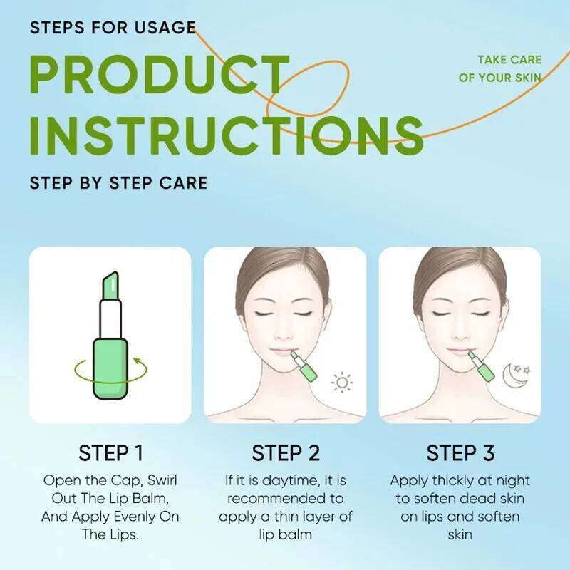 free shipping Lip Aloe Balm Nourishing, Refreshing, Hydrating and Moisturizing Preventing Cracking and Repairing Lips Gentle Non Irritating