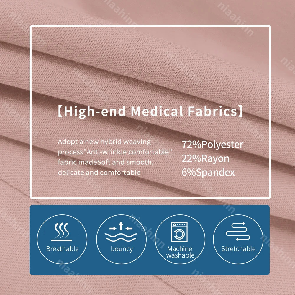 Multicolor Solid Color Pharmacist Work Clothes Beautician Lab Workwear Nursing Uniforms Pet Clinic Veterinary Wholesale 250530