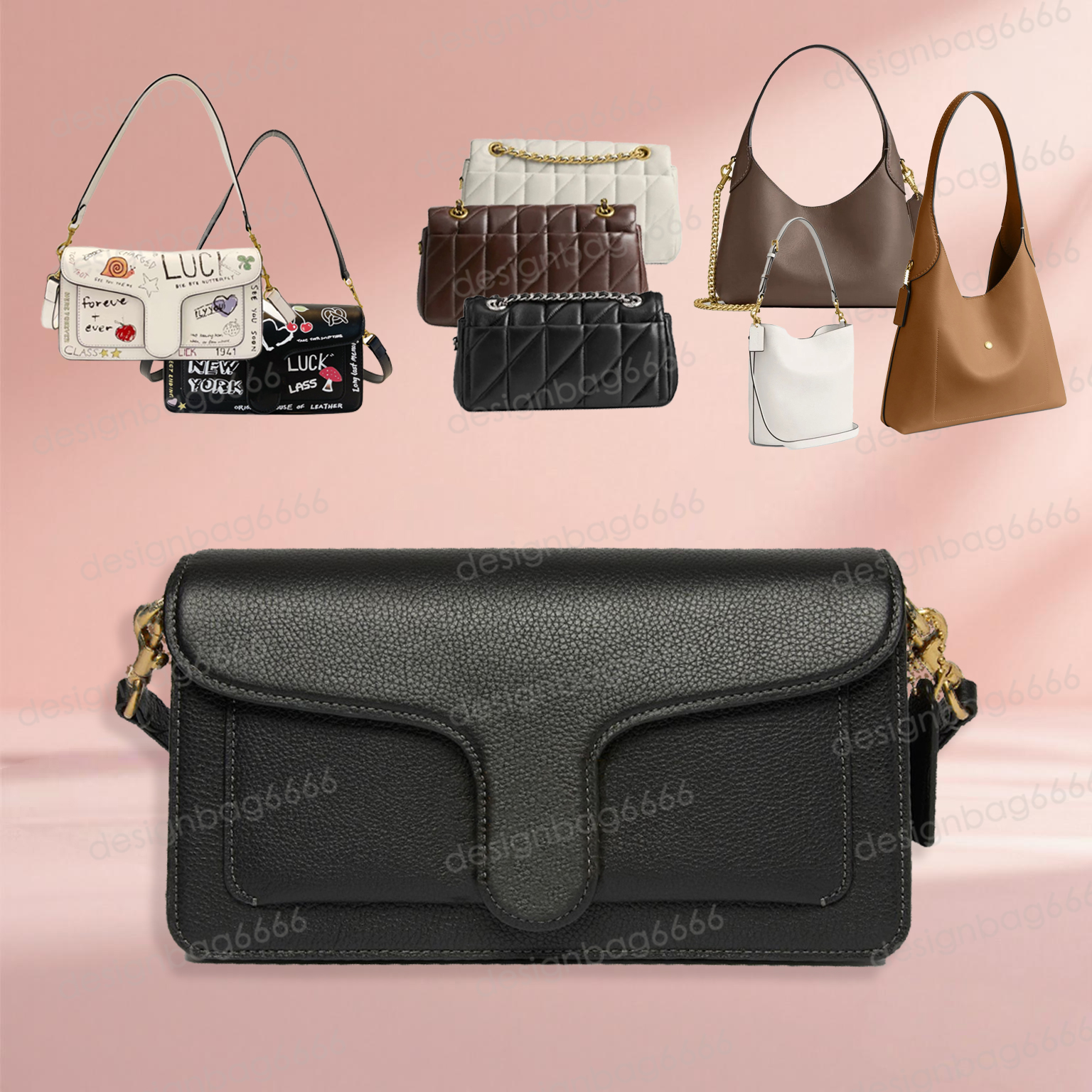 quilted tabby bag Luxury Bag Leathe Baguette Luxury tote Quilted Designer Shoulder bag bolsas Casual Flap handbag Wallet Crossbody High Quality Women Purse