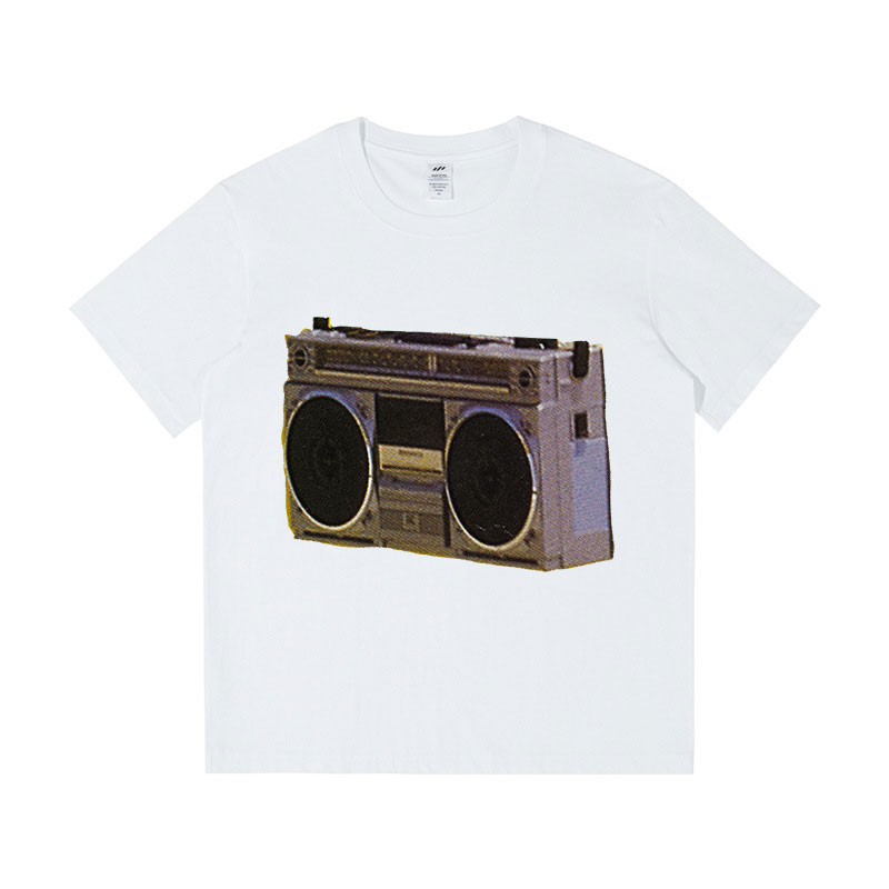 Tengyu97 Designer T-shirts Men 100% Cotton Short Sleeve Vintage Graphic Printed Male Tops Summer O-neck Female 2025 New Designer Clothing
