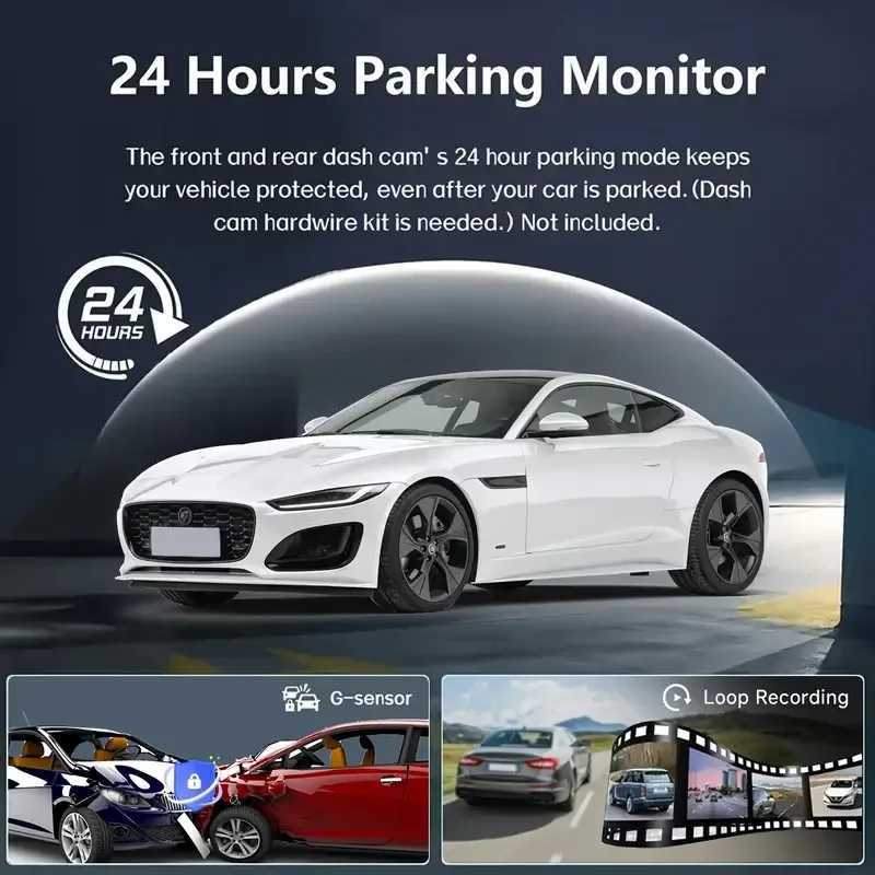Car dvr Dash Cam Car dvr 1080P Dashcam for car surveillance camera Automobiles 3 Lens Front Rear Interior Vehicle Video Drive Recorder R250529