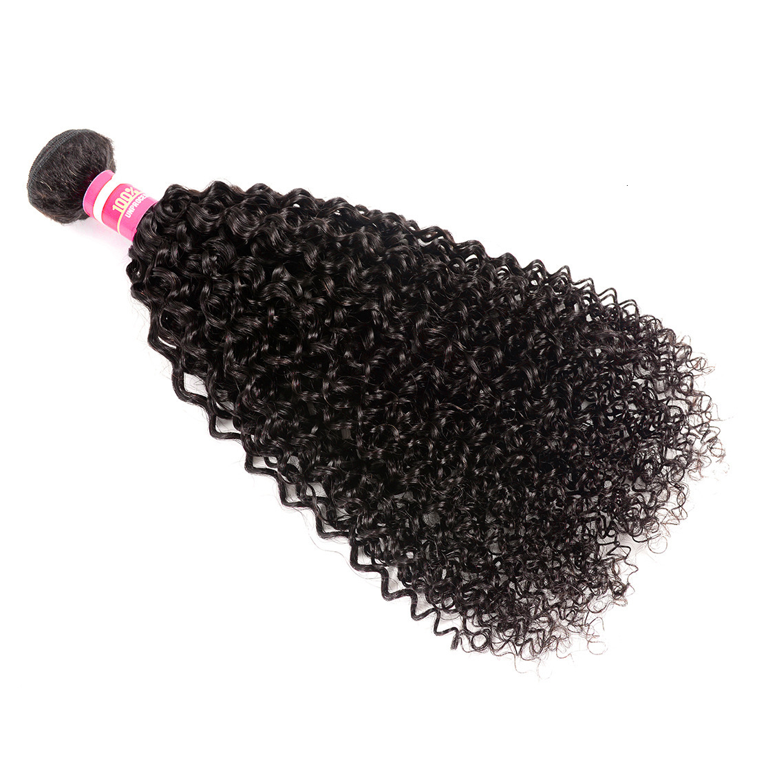 Kinky Peruvian Curly Hair Bundles Real Human Hair Weft 100g