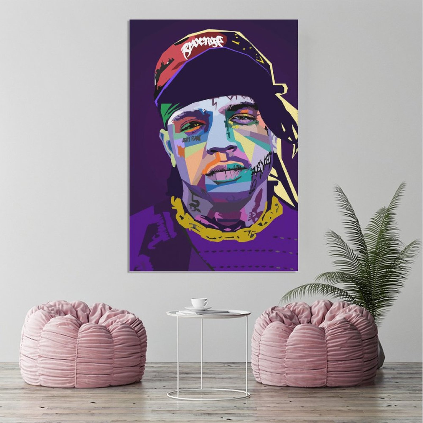Home Decor Luxury Painting RAPPER Ski Mask SINGER Canvas Prints Wall Painting Wall Art Decor Print Picture Paintings for Living Room Wall Art Frame st