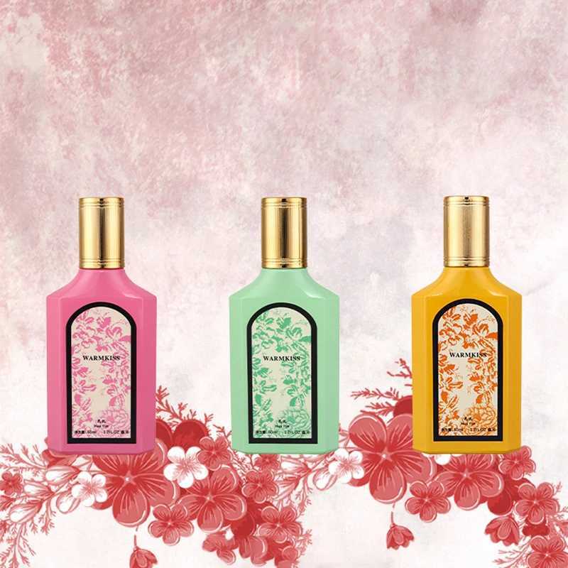 High-end Perfume New Women Rose Jasmine Osmanthus Fresh Natural Long-lasting Light Fragrance Charming Dating Romantic Body SprayXJ250530