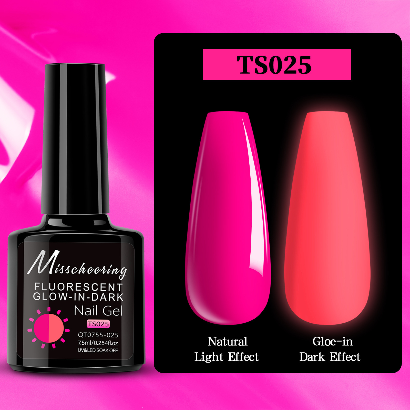 12 Colors Nail Gel Fluorescent UV LED Nail Polish Gel Glow in the Dark Set230927