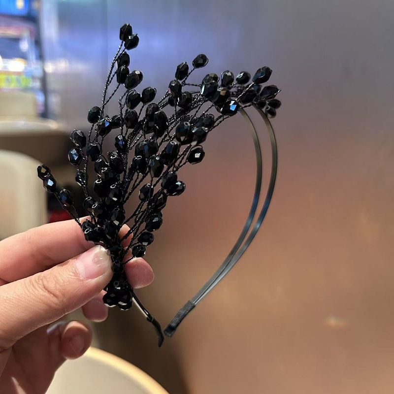 Chic High-Quality Fashionable Braided Tree-Shaped Headpiece with Crystals