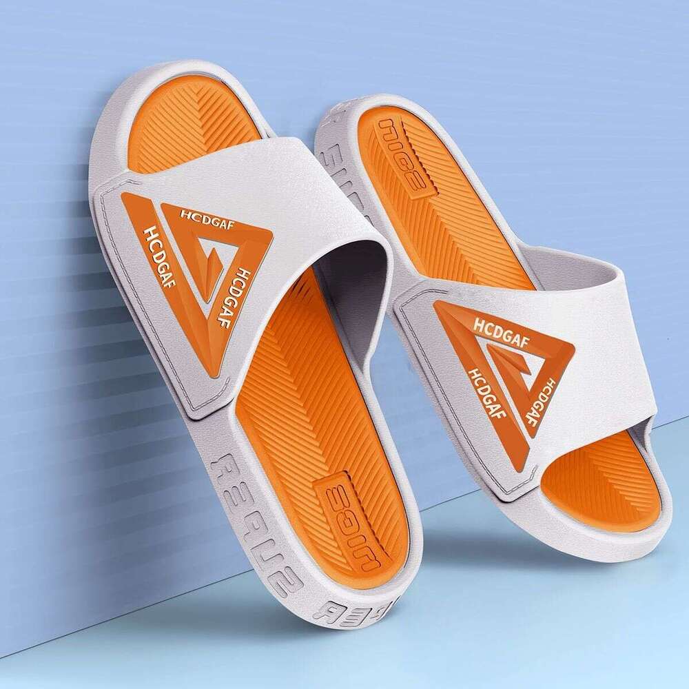 Designer Slippers For Men's Home Use, Summer Outdoor Wear, Anti Slip, Anti Odor, Indoor And Outdoor Wear Resistance, Sports Cool Slippers For Men