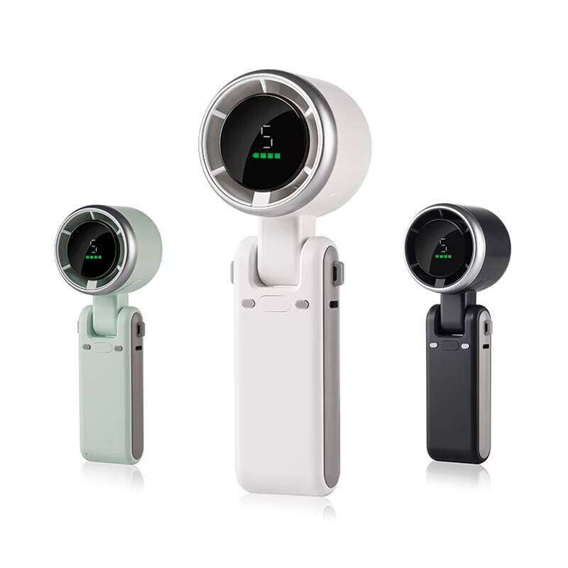 DHGadgets 5-Speed Turbo Mini Portable 180° Foldable High-Speed Handheld Fan