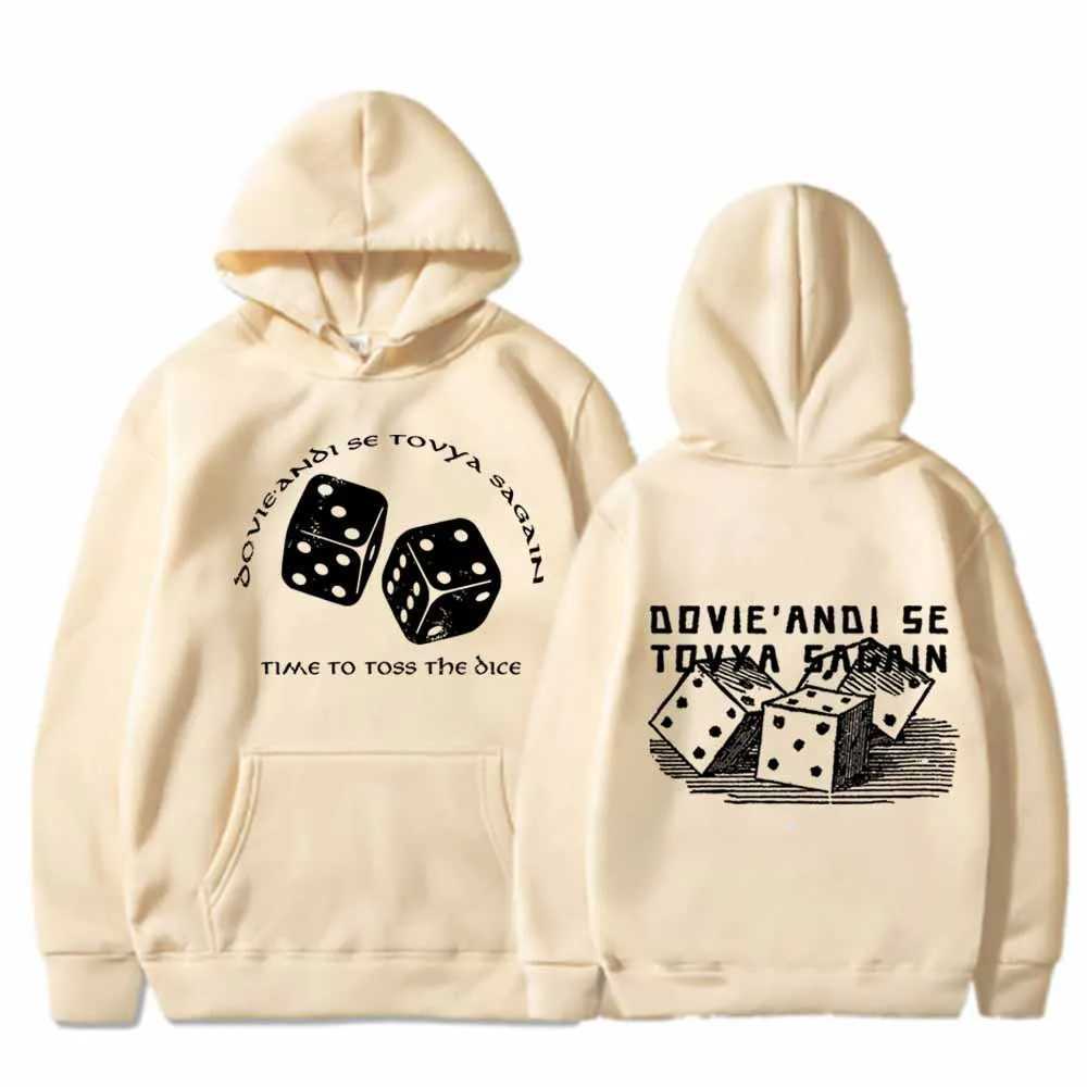 Wheel of Time To Toss The Dice 2023 Printed Hoodies Pullover Hoodie Sweatshirt Streetwear Autumn Winter W250530