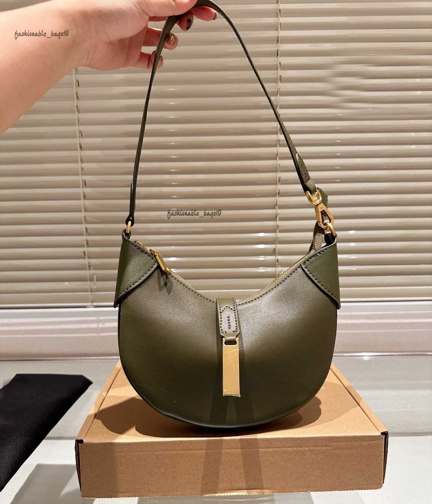 Shoulder Bags Shoulder Bags Half Moon POLO ID Shoulder Crossbody Bags Suede Leather Large Mini Designer Womens Tote Handbags Clutch Handbags Wallet 2023