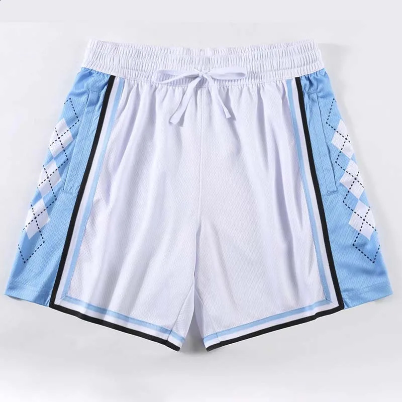 North Carolina Basketball Shorts Man Gym Outdoor Loose Breathable Training Sweatpants Patchwork Fitness Men Football Shorts 250523