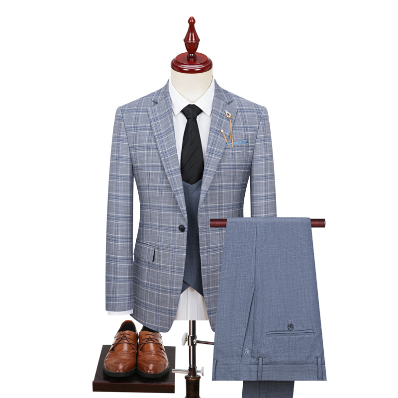 H716Best man groom wedding business casual senior formal wear
