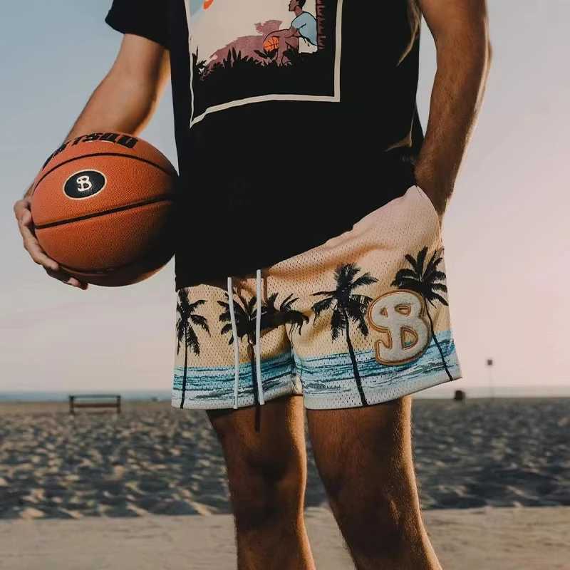 BKTSQD Brand Man TrainSports Shorts Mens Mesh Quick DryQuarter Knee Baskeall RunnBeh Short Pants Kids Shorts J250529