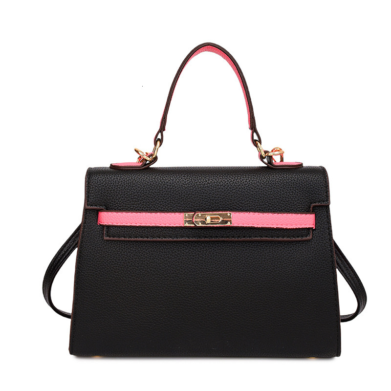 Fashion Shoulder Bag Women Elegant Contrasting Color Tote Bag Lady Trendy Large Capacity Handbag Designer Crossbody Bags Wallet Multiple Styles