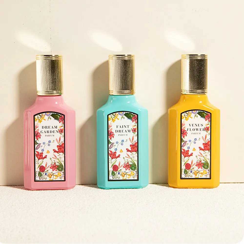 Brand Perfume Women 75ml Body Splash 3PCS Set Gift Box Pheromone Parfum Pour Femme Plant Floral Scent Exudes Feminine Charm XJ250530