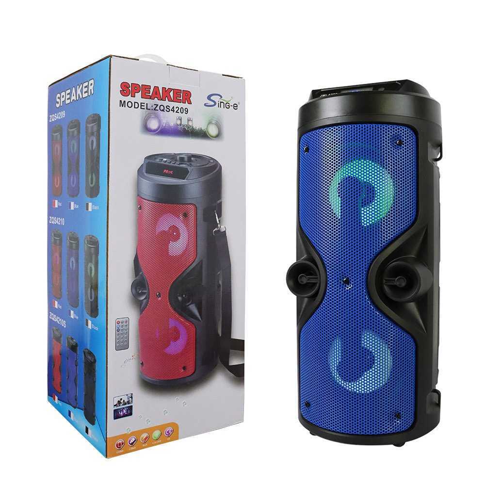 Loudspeaker box High Power Karaoke Sound Box Caixa De Som Bluetooth Speaker RGB Party Box Outdoor Portable Dual Horn Stereo Subwoofer FM/TWS/AUX Z2410