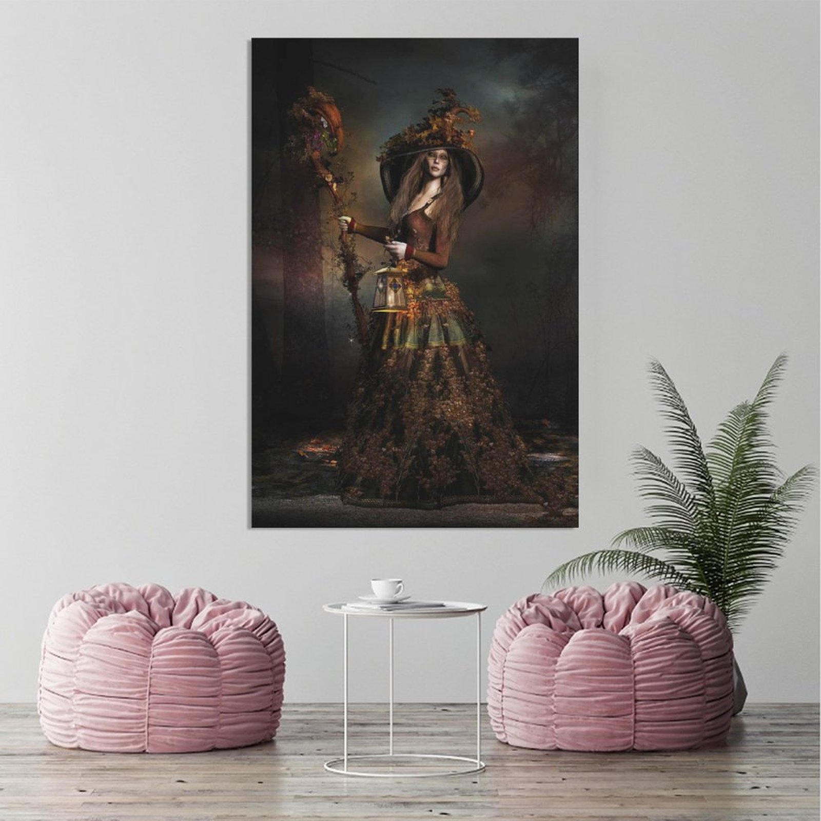 Wall Art Painting The Wood Witch Art Canvas Prints Wall Painting Wall Art Decor Print Picture Paintings for Living Room Home Decor Luxury Unframe