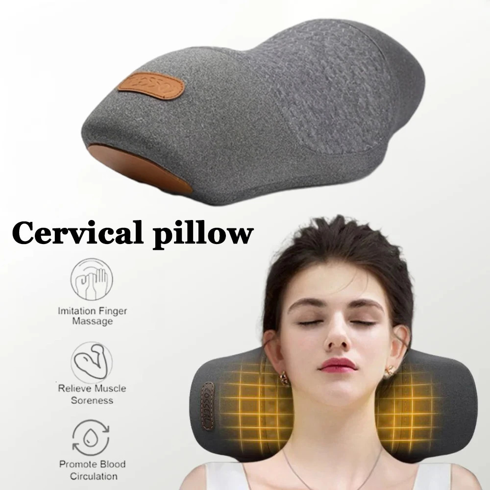 Travel Neck Pillow Memory Foam Support Portable Cervical 2 in 1 Ergonomic Contour Orthopedic Soft Sleeping Pillows 1pc 250529