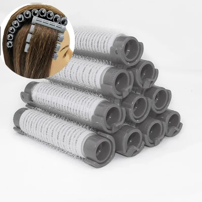 16/20/Set Hair Perm Roll Fluffy Perming Rod Hair Roller Curler Kit Perming Rods Curlers Hairdressing Hair Styling Tool for Salon 250603