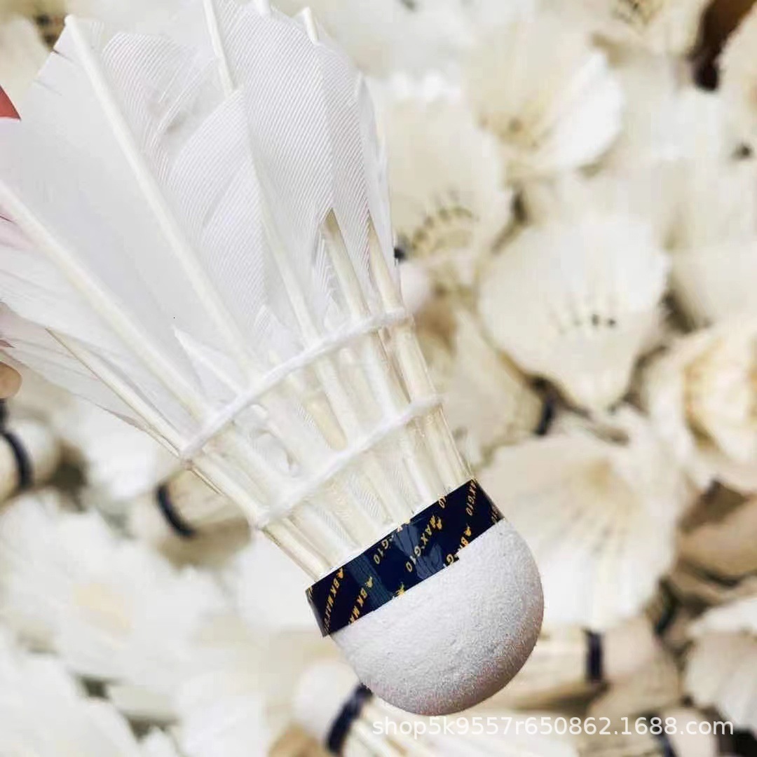 Badminton Shuttlecocks Genuine RSL No.4 No.5 No.6 No.7 Shuttlecocks Badminton Shuttle Duck Feather Ball Badminton Shuttlecock Badminton Accessories 23