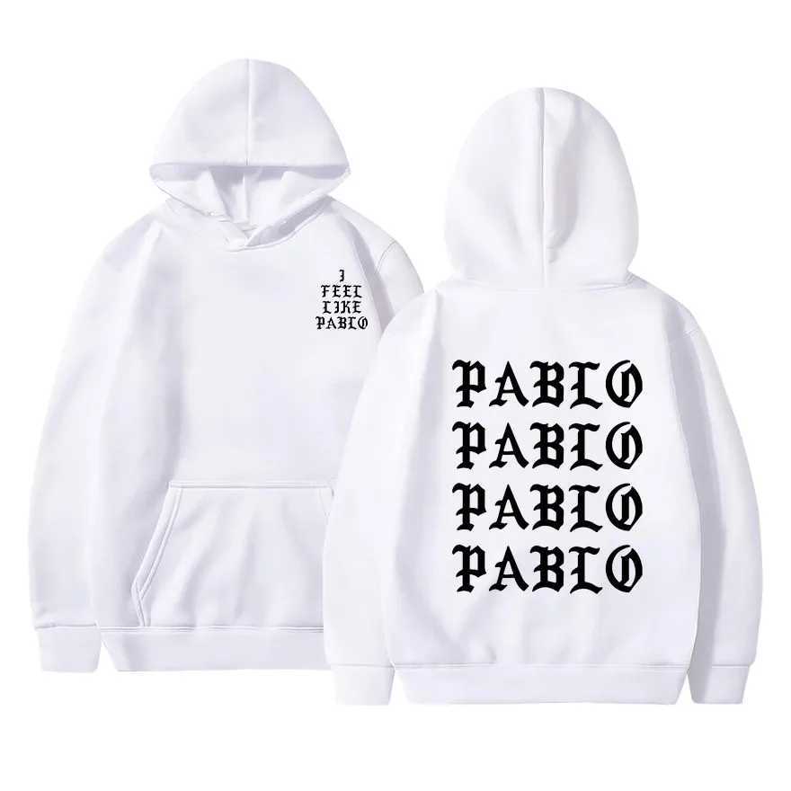 I Feel Like Paul Pablo sweatshirt for men hoodies sweatshirt Hip Hop Streetwear Hoody pablo hoodie W250530