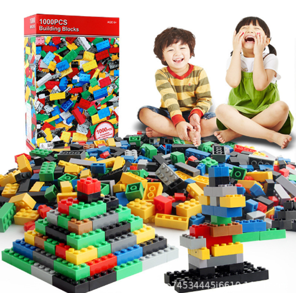 Blocks Blox Children Figures Set Moc Brick Educational Building Block Small granular building blocks are assembled in a loose and educational way 06
