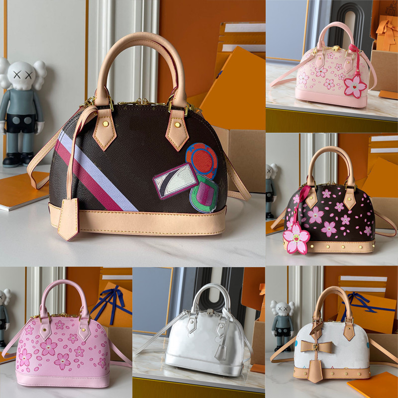 designer bags TM shoulder bag leather takashi murakami rainbow handbag canvas women colorful bag fashion vintage lady clutch tote woman bag purse wallets