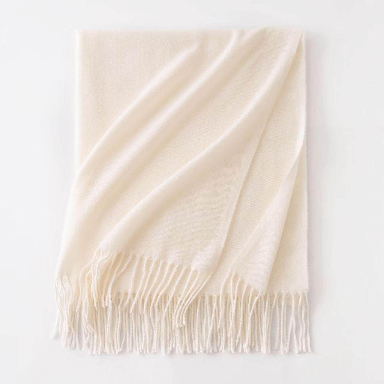 T842 cashmere feel scarf autumn and winter Korean cashmere girls high-end 2025 shawl warm neck scarf