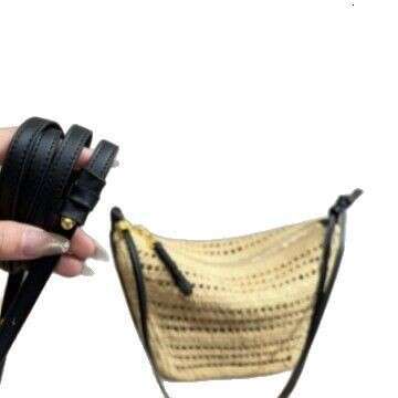 Tote Bag Leather Bag Raffia Woven Lunch Box Crossbody Casual Underarm Vacation Beach Single Shoulder Handheld Hammock Women S Bag Shoulder Bag
