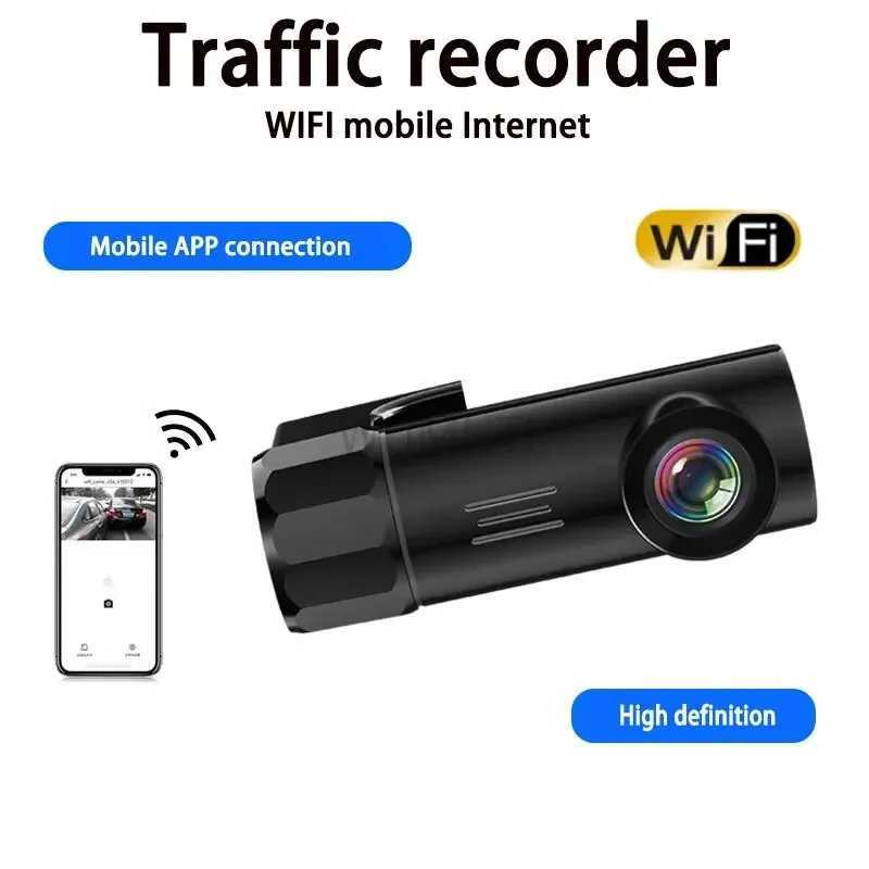 Car dvr Mini Hidden Car Camera Dashcam Front Car Recorder Built In WiFi Car dvr Video Loop Recording With APP Controlcar box R250529