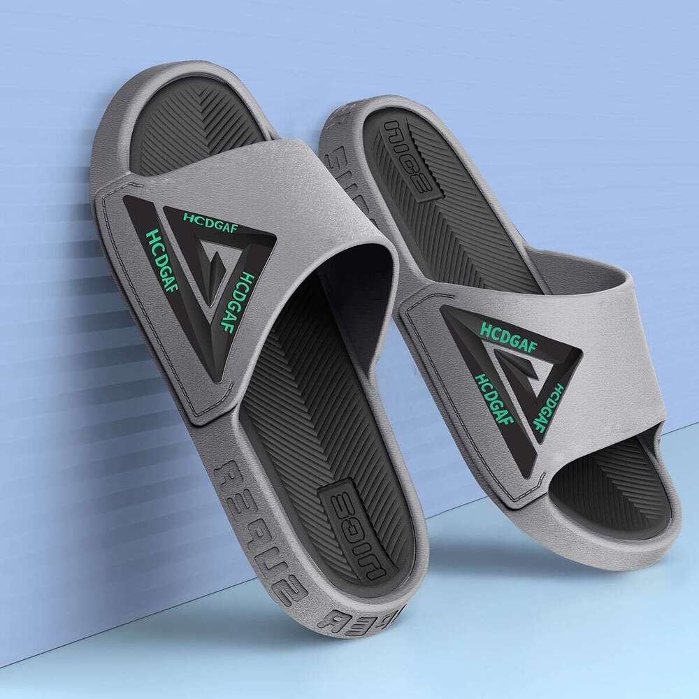 Designer Slippers For Men's Home Use, Summer Outdoor Wear, Anti Slip, Anti Odor, Indoor And Outdoor Wear Resistance, Sports Cool Slippers For Men