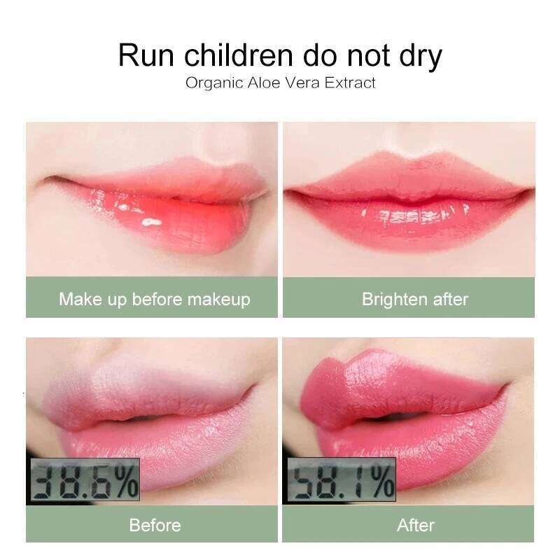 free shipping 12pc/SET 3.5g Color Changing Tinted Lip Balm Lipstick Aloe Vera Lipstick Moisturizing Long Lasting Lipsticks lip balm wholesale
