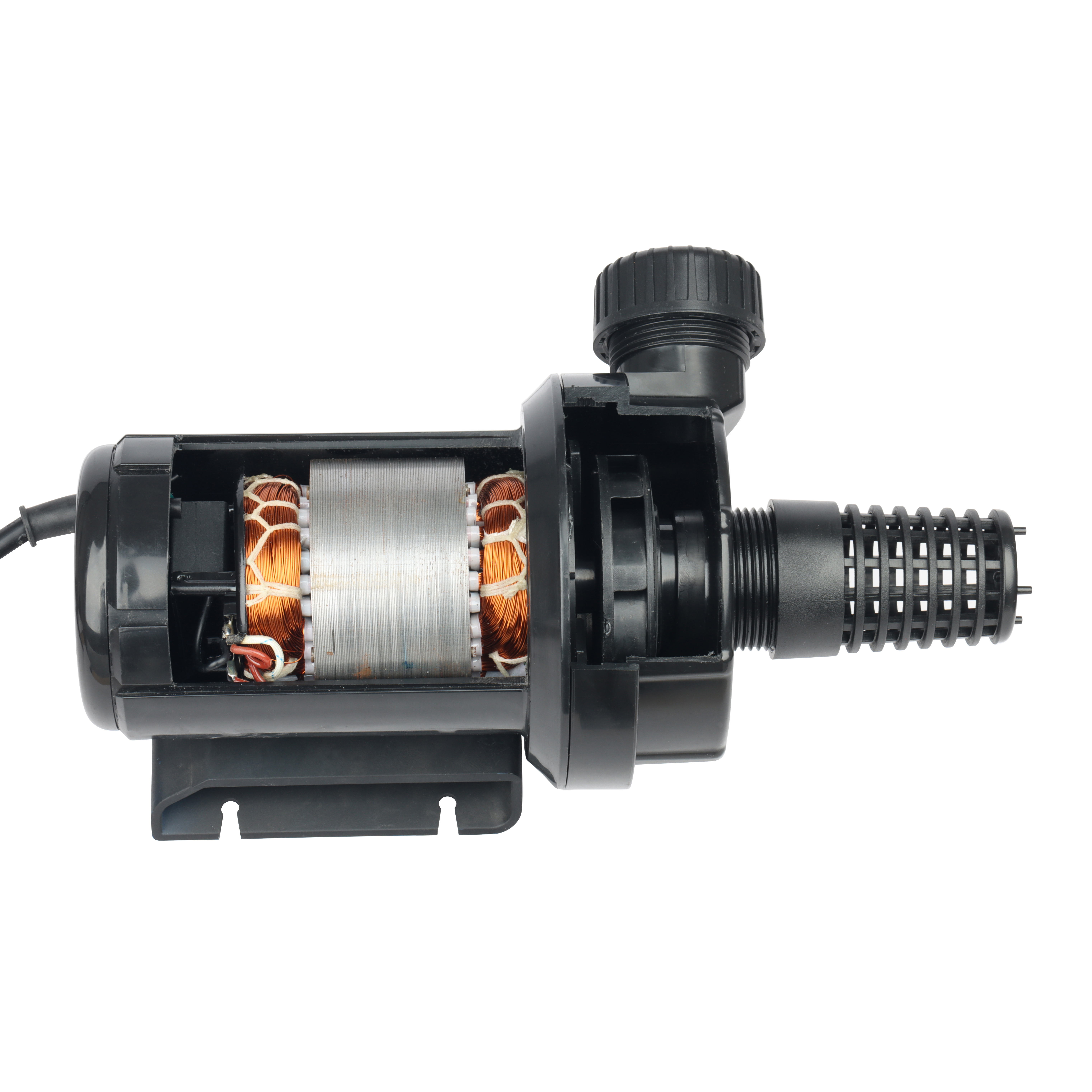 2000GPH Pond Pumps Submersible Outdoor Inline Pump Pond High Head Water Pump for Garden Waterfall Fountain Water Circulation Pump for Koi Fish Pond