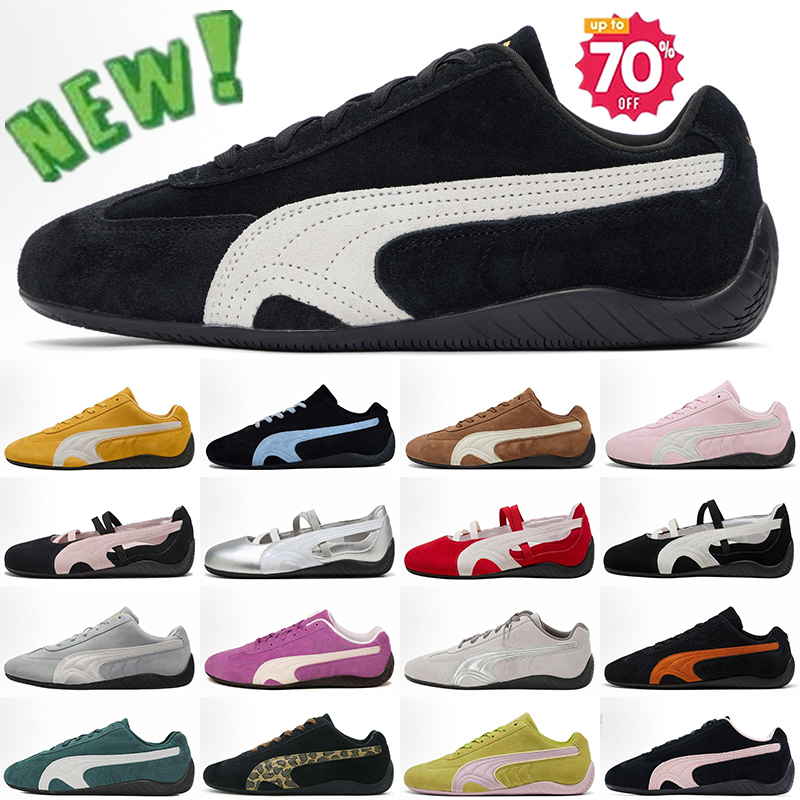 Designer women ballet flats mary jane shoe mauve mist Sier Black Germany es Speedcats suede sneakers mens Driving ladies dancing shoes