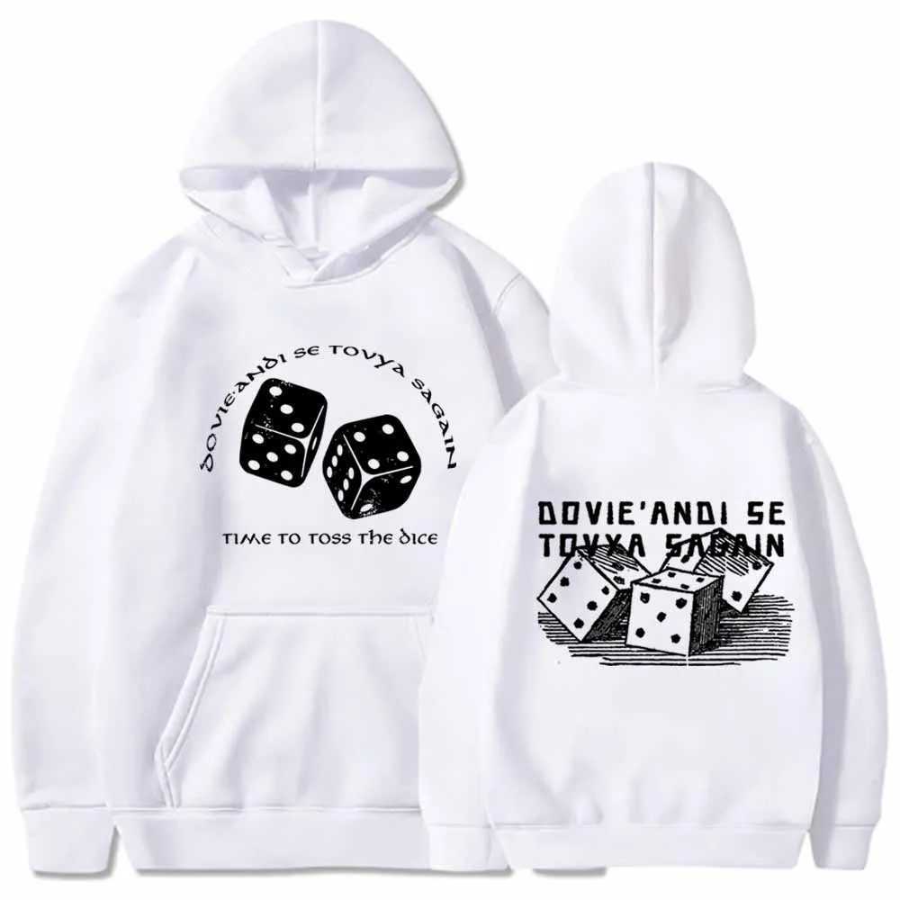 Wheel of Time To Toss The Dice 2023 Printed Hoodies Pullover Hoodie Sweatshirt Streetwear Autumn Winter W250530