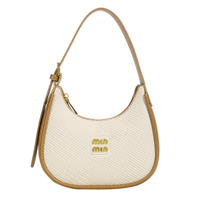 New fashionable high-end armpit bag large capacity women's shoulder crossbody bag trendy crescent bag