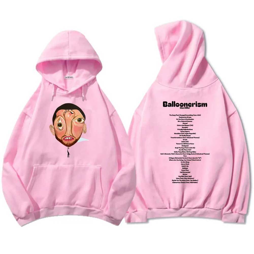 Balloonerism New Album Hoodies Macc Miller Printing Sweatshirts Mens Hoodies Comfortable Pullovers for Men and Women W250530