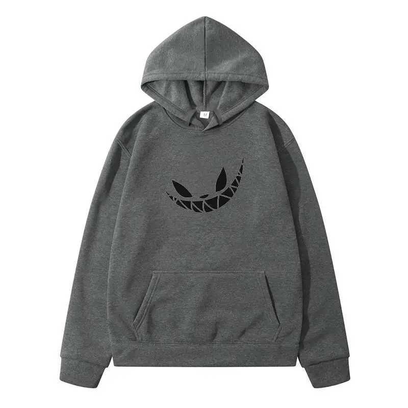 Evil Smile Oversized Casual Male Clothes Mens Winter Sweater New in Hoodies Sweatshirts Hoodie Womens W250530