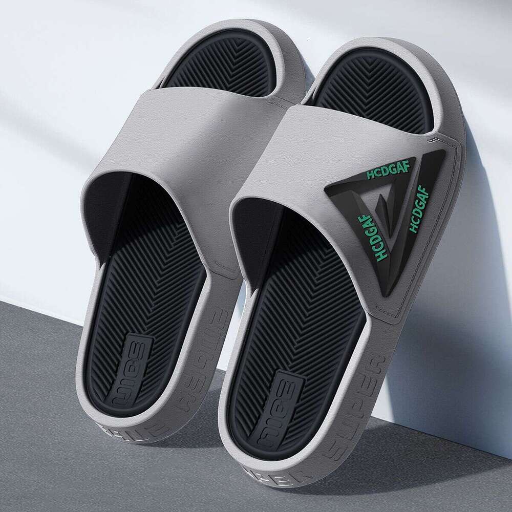 Designer Slippers For Men's Home Use, Summer Outdoor Wear, Anti Slip, Anti Odor, Indoor And Outdoor Wear Resistance, Sports Cool Slippers For Men