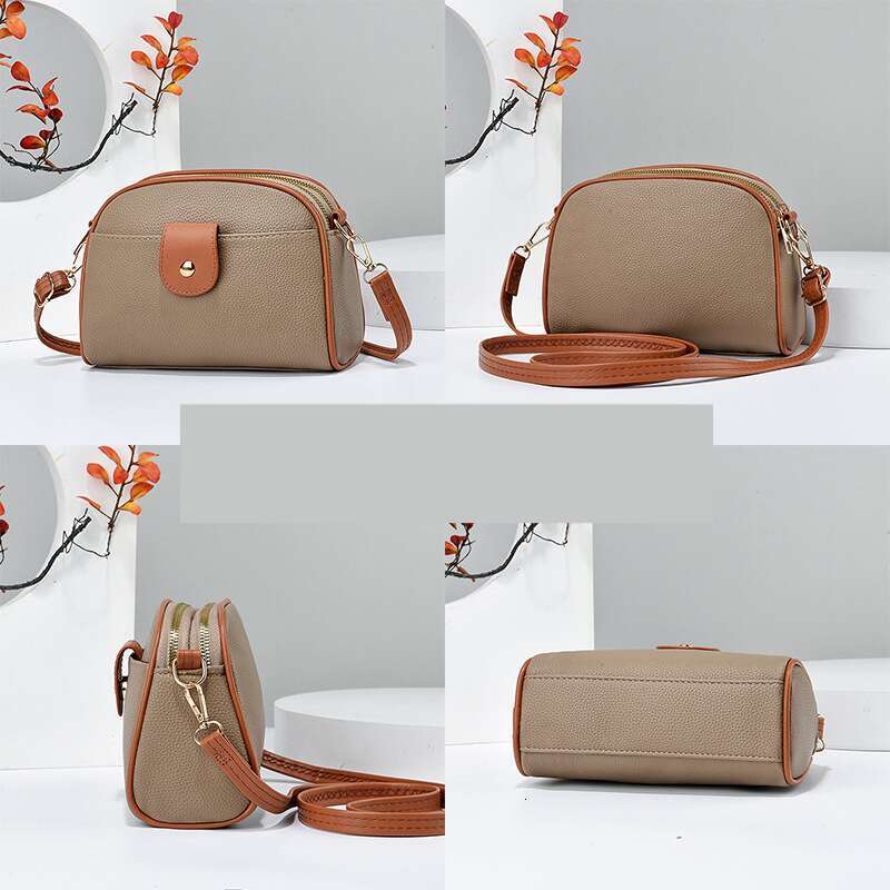 Crossbody Bag for Women, Textured Shoulder Versatile Mobile Phone Bag, 2025 New Fashion, Guangzhou Shiling Bags