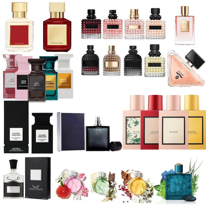Designer Cologne perfum men woman perfumes fragrance spray 100ml Intense Long Lasting Time Good Smell eau de parfum EDP EDT Perfume Fragrance Parfums charming