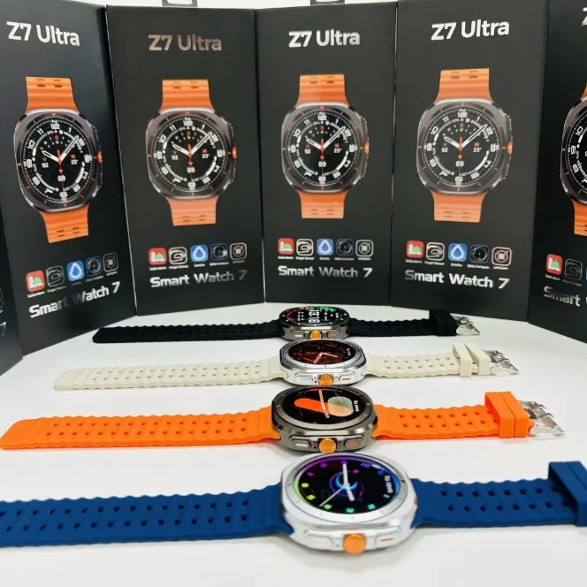 Z7 Ultra Bluetooth Connected Smartwatch Featuring HD Screen, Compass Functionality & Motion Tracking