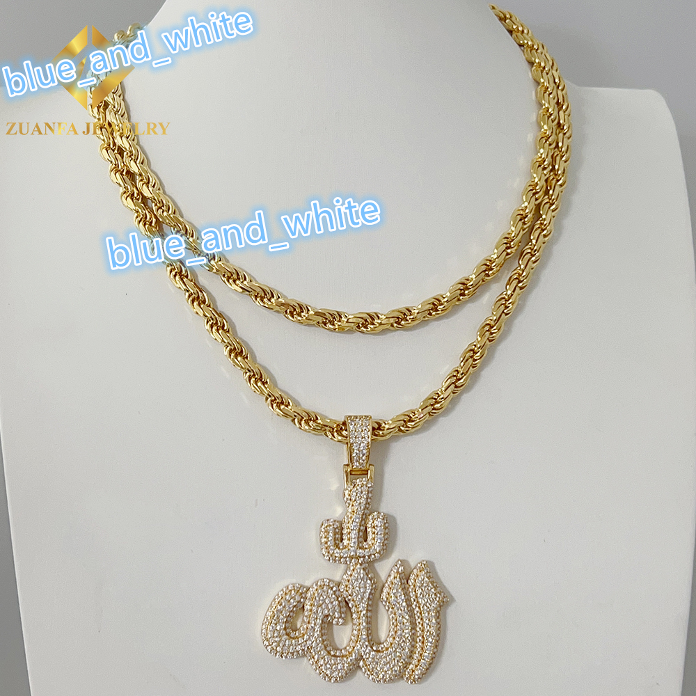 Mens Italian Heavy Chain 925 Sterling Silver Moissanite Diamond Cut 6MM Width Rope Chain Necklace for Men