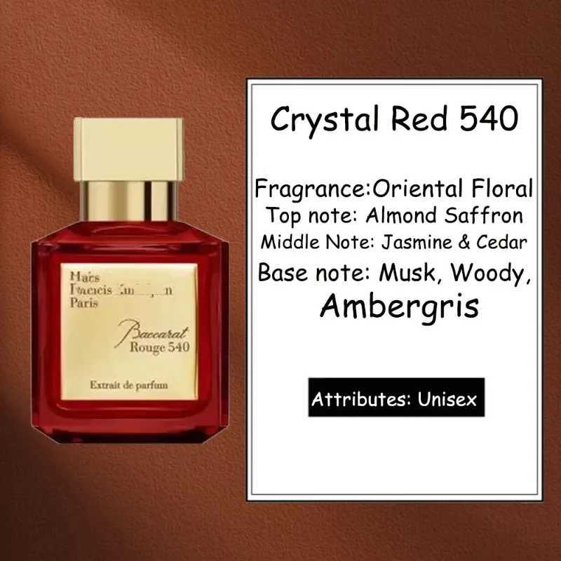 70ML Original Arab Womens Perfume Bakala Rouge 540 Longlasting Fragrance Luxurious Body Spray Attractive Gift Opposite Sex2.4OzXJ250530