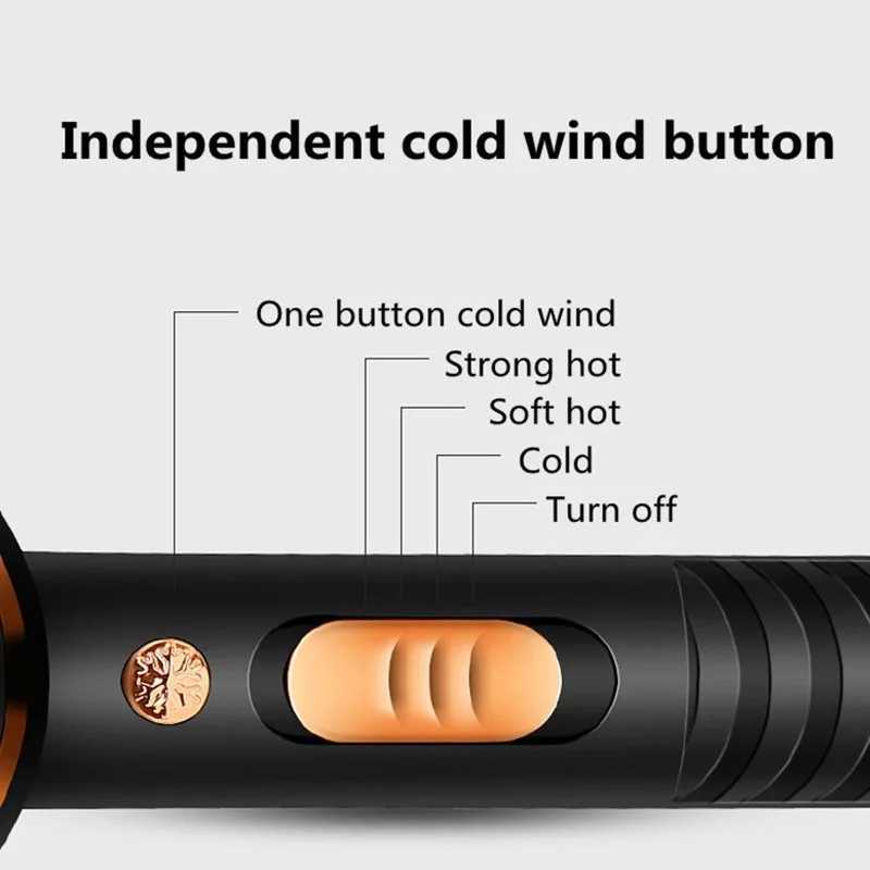 Kemei Powerful Electric Hair Dryer with Overheat Protection System New Hair Drying Machine No Hair Injury Water Ions Hair Blower W250819