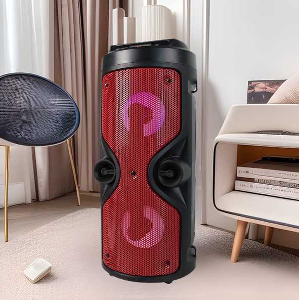Loudspeaker box High Power Karaoke Sound Box Caixa De Som Bluetooth Speaker RGB Party Box Outdoor Portable Dual Horn Stereo Subwoofer FM/TWS/AUX Z2410